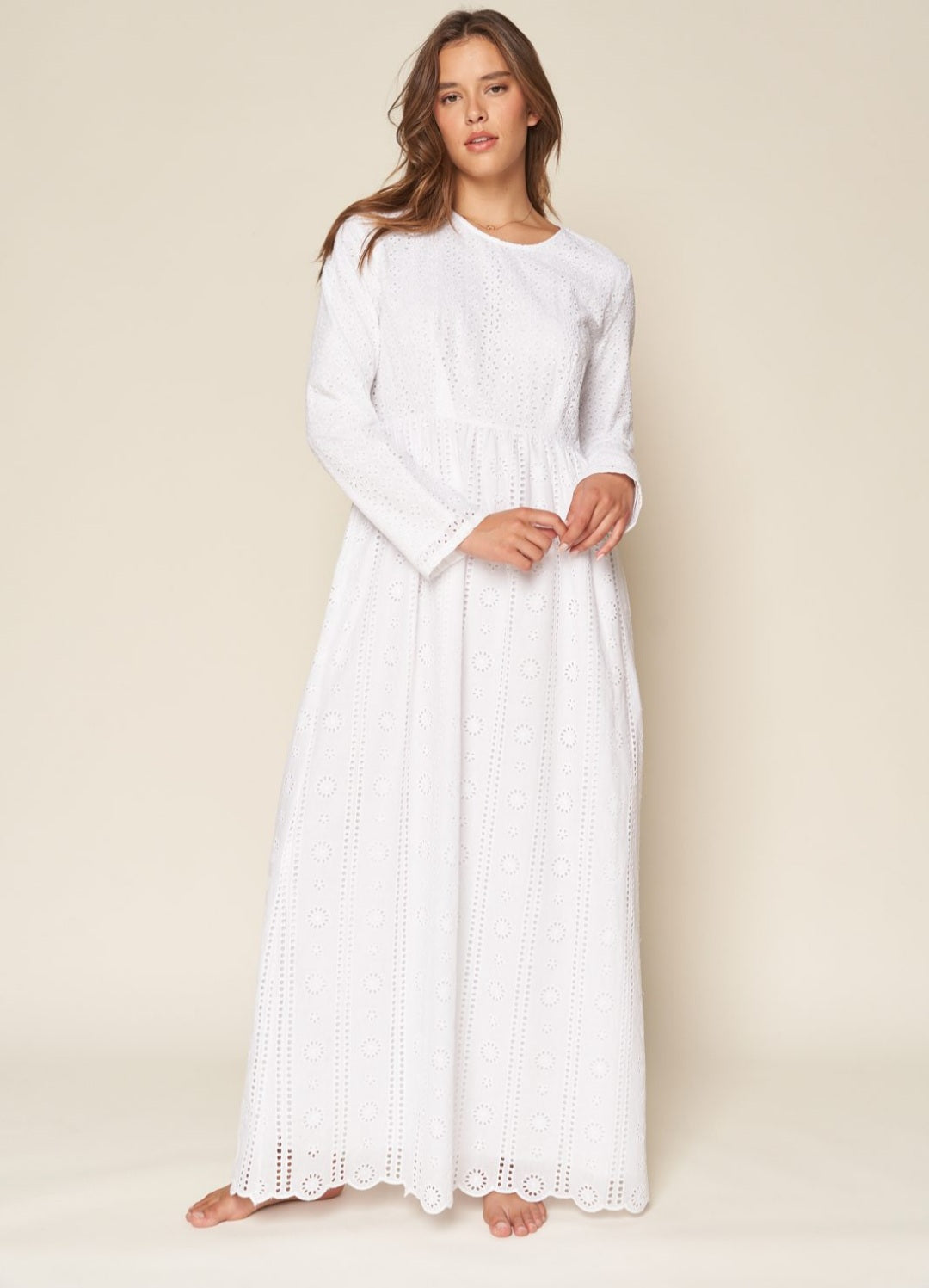Aurora (Petite) Temple Dress / Simple Wedding Dress