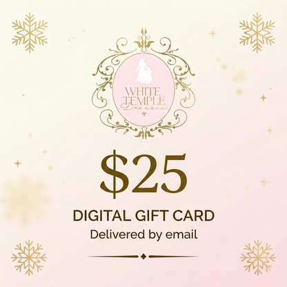 WhiteTempleDresses Gift Card — Digital Delivery