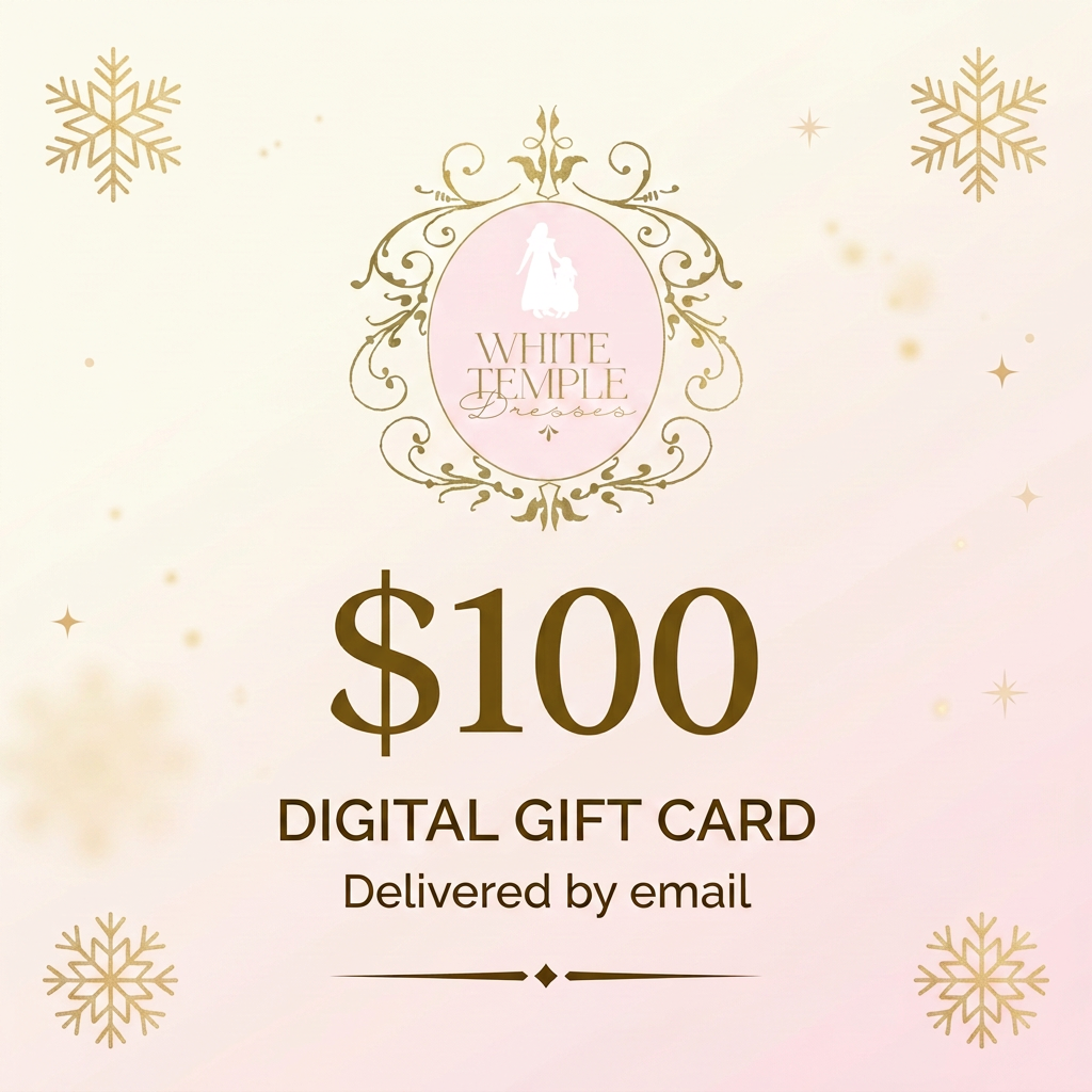 WhiteTempleDresses Gift Card — Digital Delivery