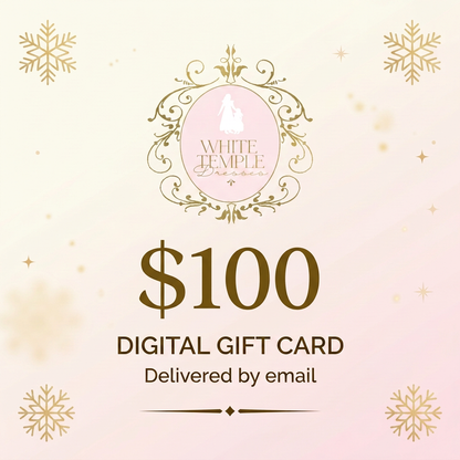WhiteTempleDresses Gift Card — Digital Delivery