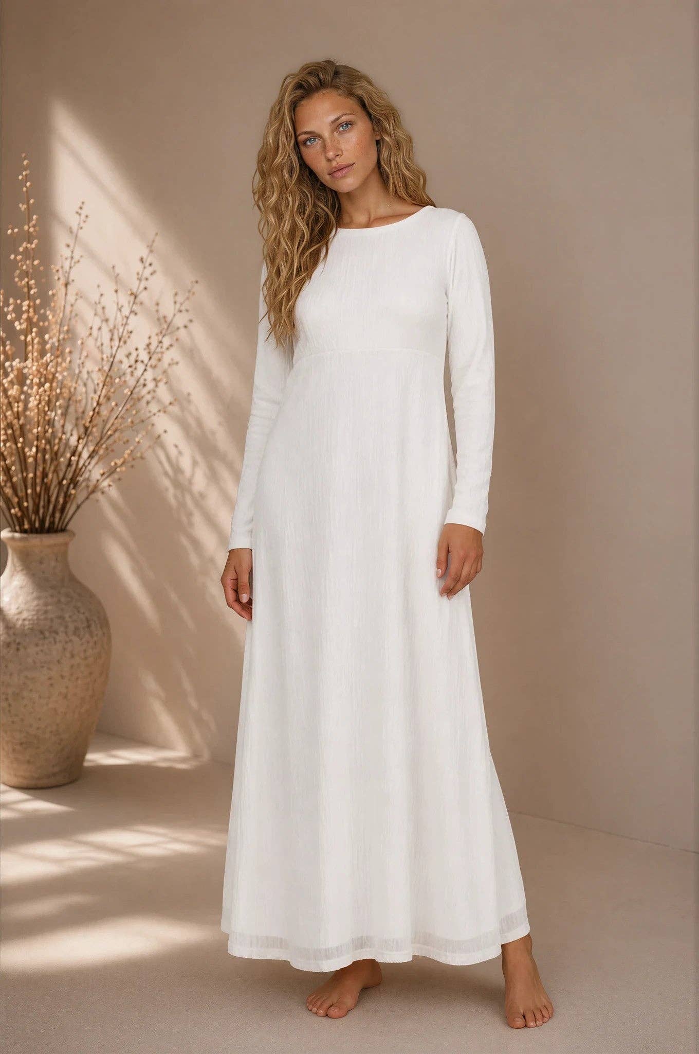 Fehrnvi Apparel - Claire LDS Temple Dress