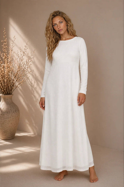 Fehrnvi Apparel - Claire LDS Temple Dress
