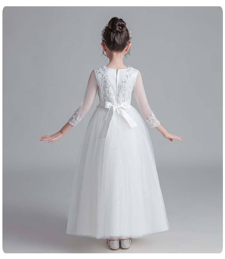 Maggie Baptism Dress / Youth Formal White Dress