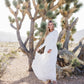 Jessie White Temple Dress / Simple Wedding Dress