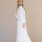 Eris White Temple Dress / Simple Wedding Dress