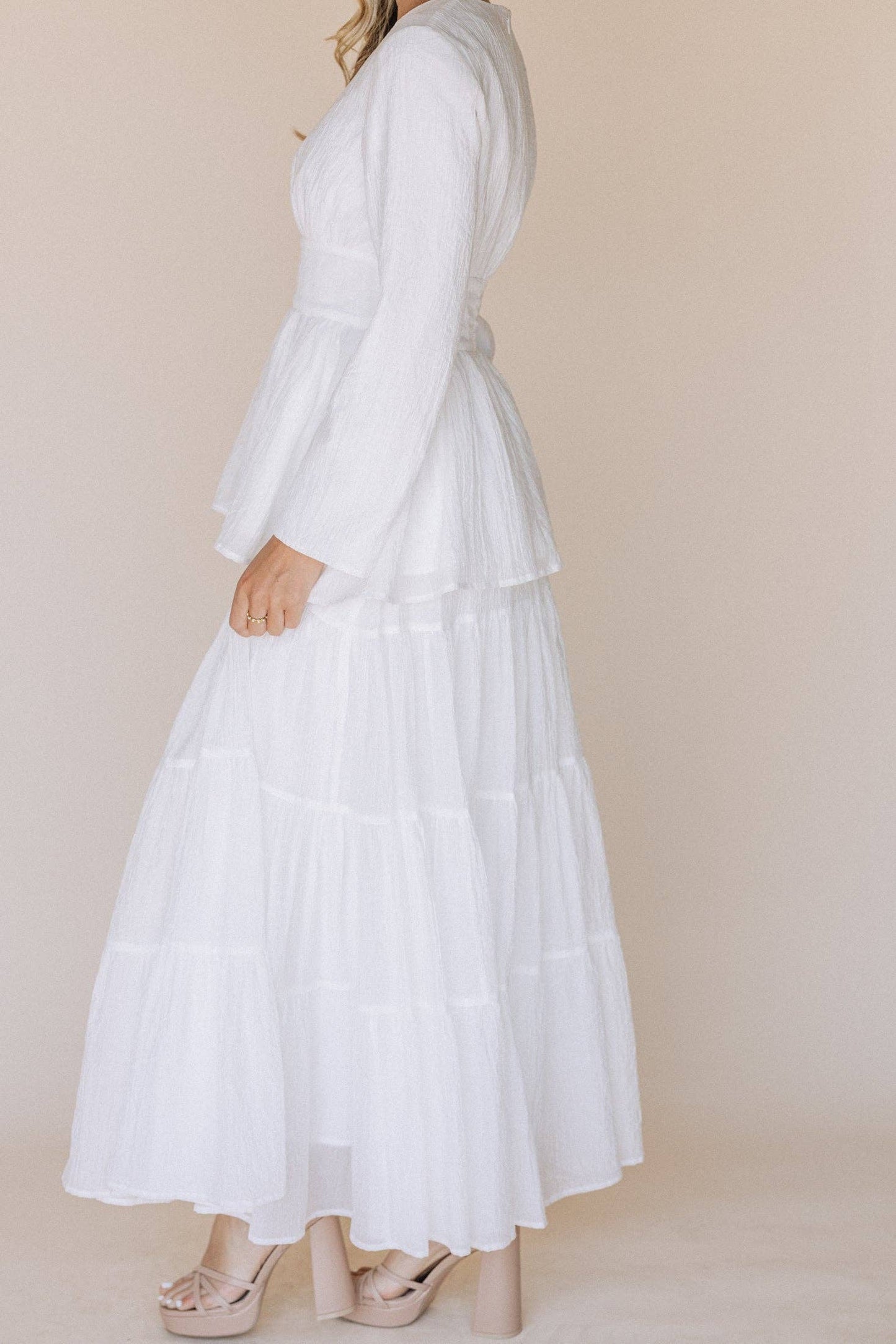 Charlie Temple Set - 2 piece / Simple Wedding Dress