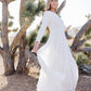 Jessie White Temple Dress / Simple Wedding Dress