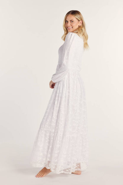 Paige White Temple Dress / Simple Wedding Dress (Petite Sizing Only Available in PXS and PS)