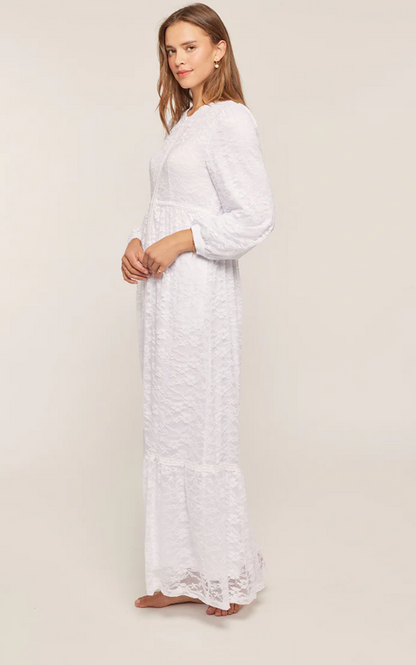white side lace up dress Fashion nova white lace up side maxi dress , Worn