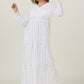 KariAnn White Temple Dress / Simple Wedding Dress