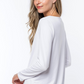 Donna Loose White Temple Top