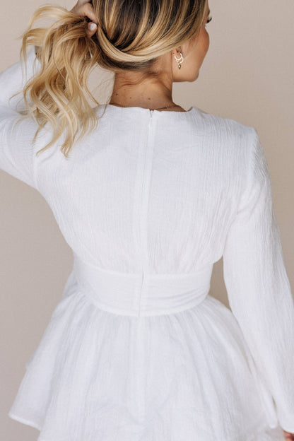 Charlie Temple Set - 2 piece / Simple Wedding Dress