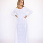 Aubrey Temple Dress / Simple Wedding Dress - Small Only