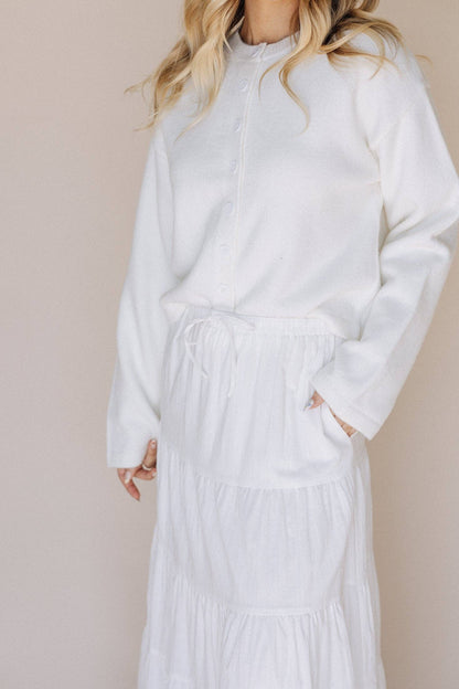 Fehrnvi Apparel - Marilee Temple Sweater in Ivory