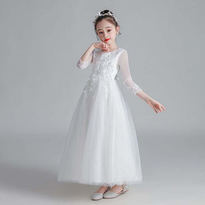 Maggie Baptism Dress / Youth Formal White Dress