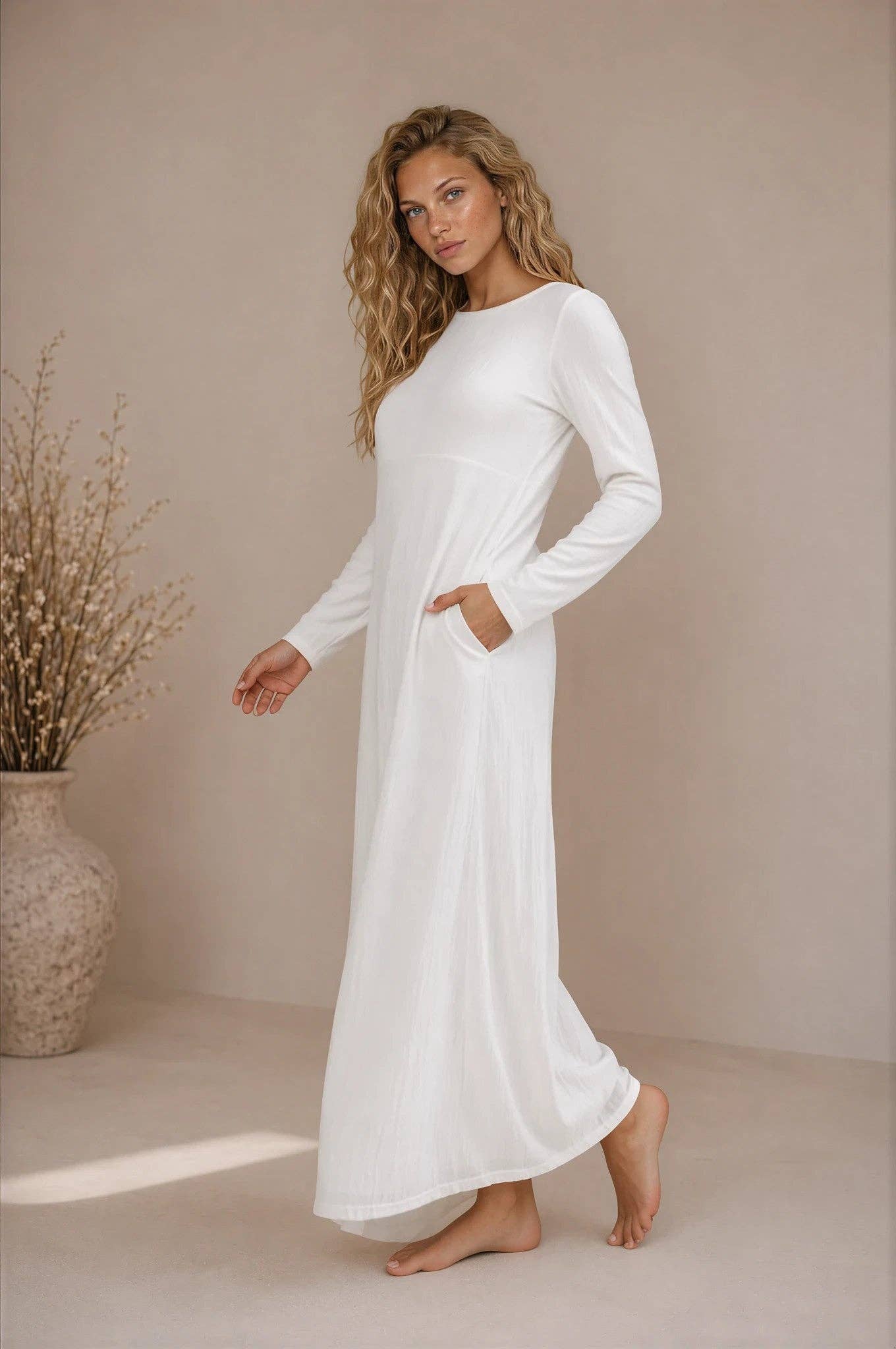 Fehrnvi Apparel - Claire LDS Temple Dress