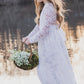 Erica Baptism Dress / Youth Formal White Dress