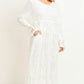 Dainty Daisy White Temple Dress / Wedding Dress Including Plus Size