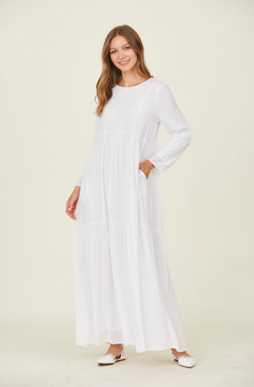 Carla Temple Dress / Wedding Dress – WhiteTempleDresses