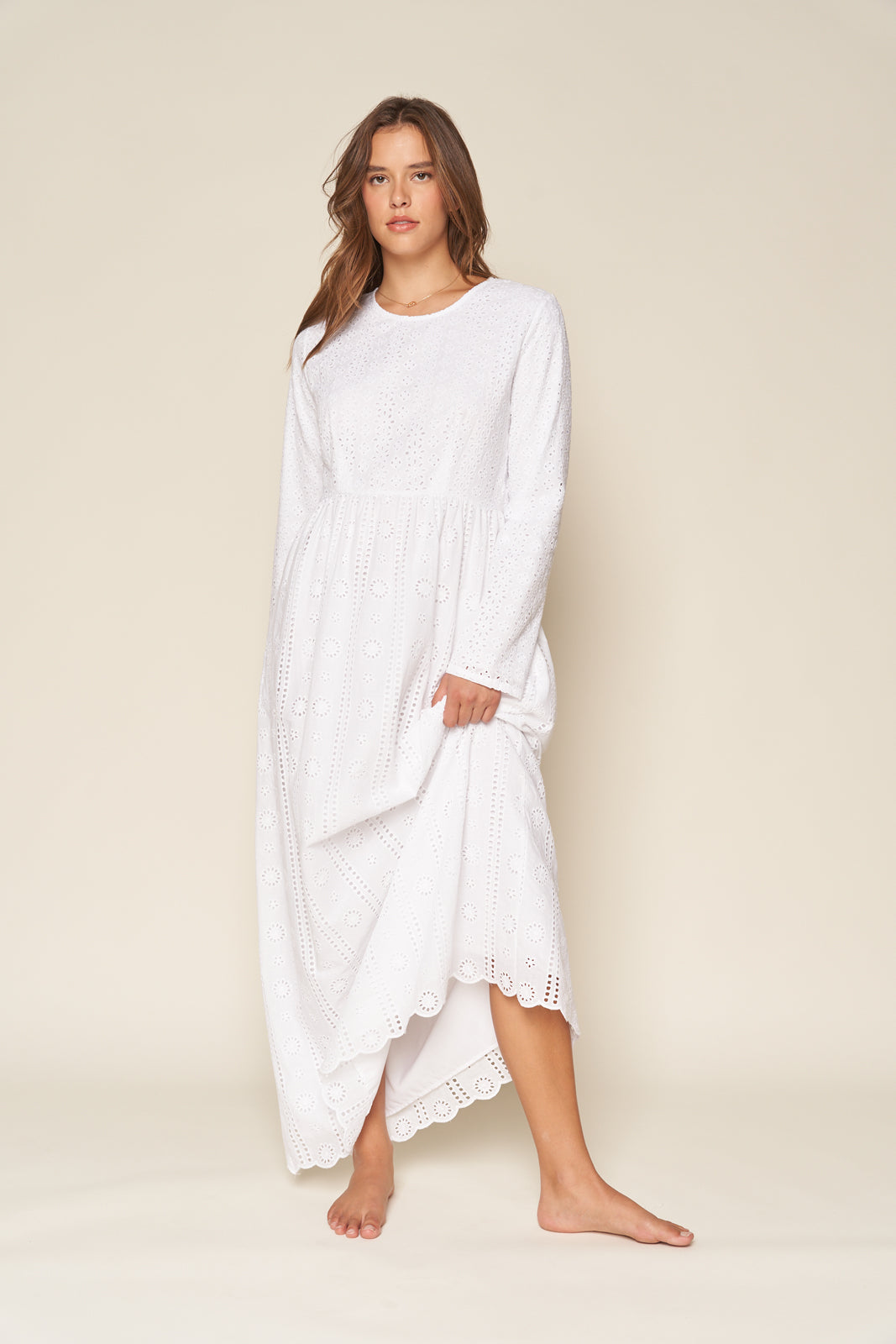 Aurora (Petite) Temple Dress / Simple Wedding Dress