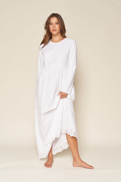 Aurora (Petite) Temple Dress / Simple Wedding Dress