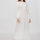 Jasmine White Temple Dress / Simple Wedding